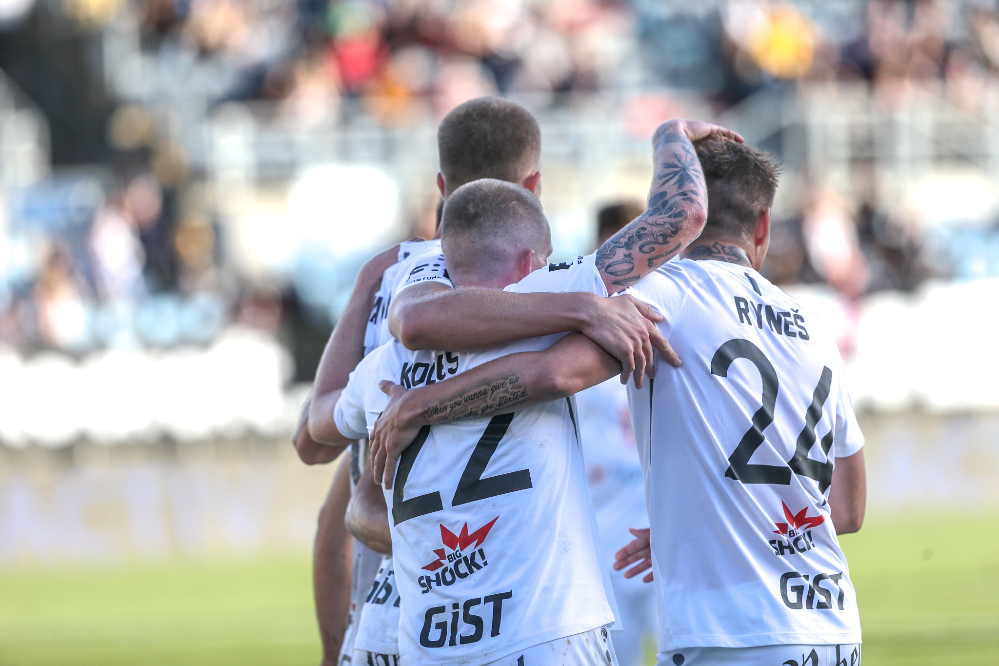 Týmy SK Slavia Praha U19 a SK Dynamo České Budějovice „B“ se